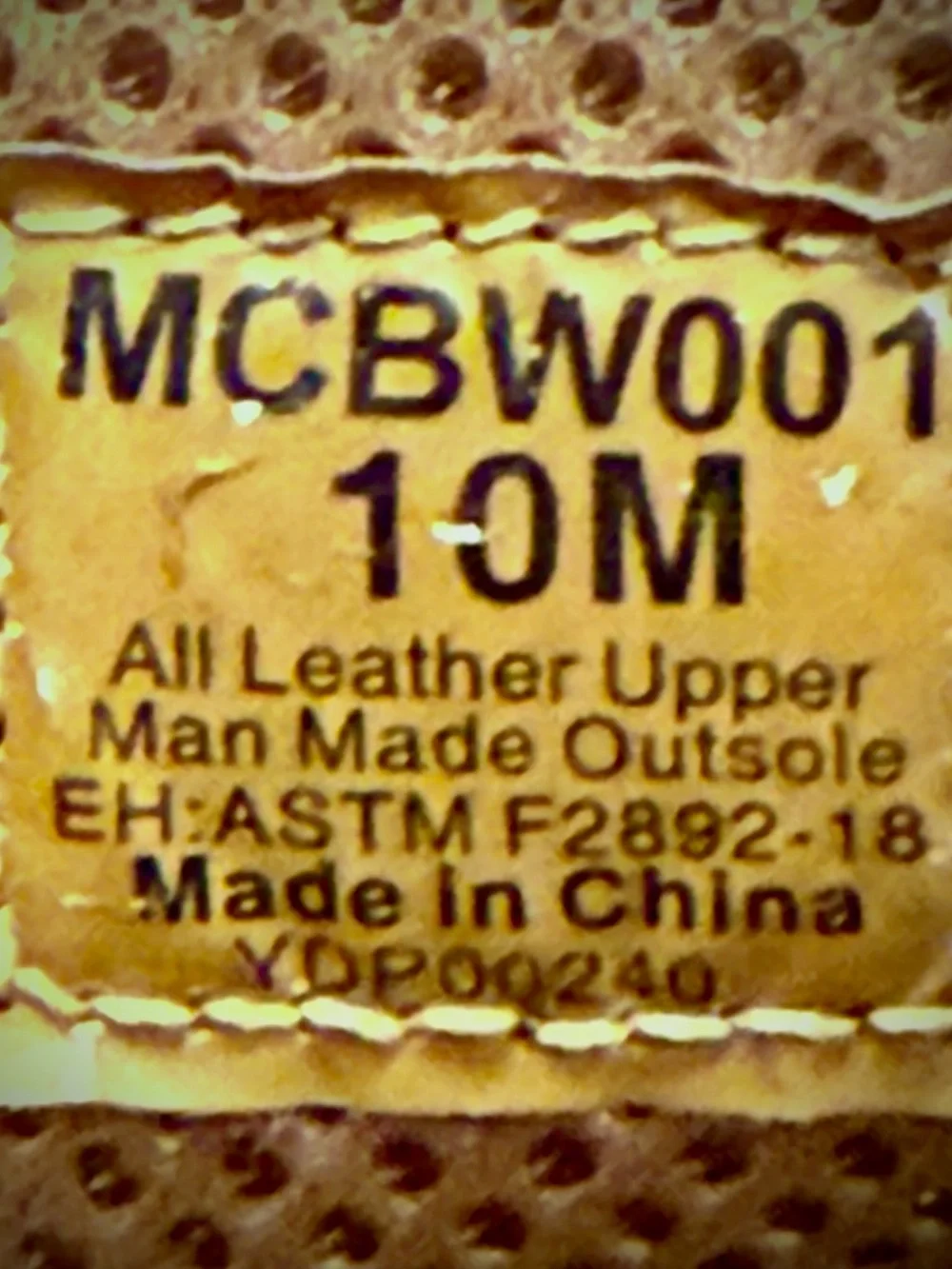 Twisted X Brown square toe Leather Pull-On Work Boots Size 10